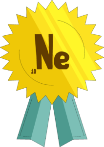 Neon Achievement Badge