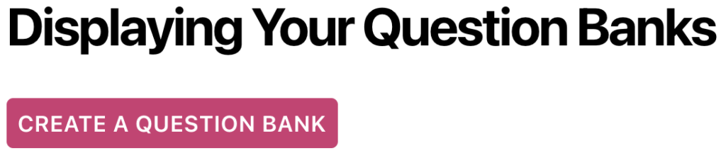 Question Bank Development Initiative Logo Create a new question bank : ChemQuiz.net