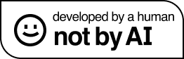 Developed by a human - not by AI
